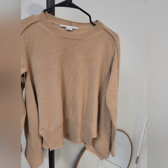 STELLA MCCARTNEY Cashmere Virgin Wool Asymmetric Sweater Sz 40 - Picture 2 of 8